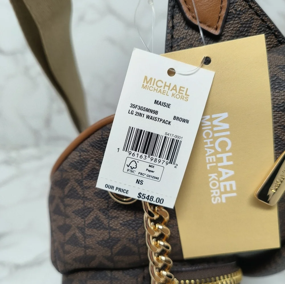 Michael Kors Maisie Large 2 in 1 Waist Pack - Picture 3 of 10